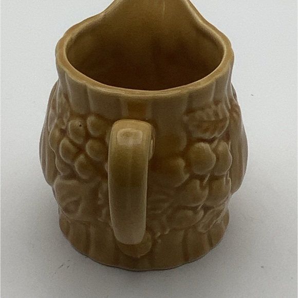 Gold Fruit Embossed Creamer - Picture 2 of 8